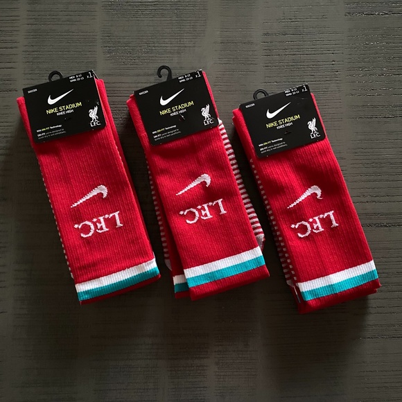 Nike Other - Nike Stadium Knee High Soccer Socks Liverpool FC